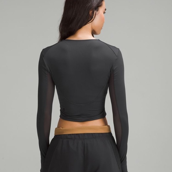 NWT Lululemon Tight Fit Cropped Long Sleeve - Picture 3 of 11